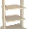 Carrello per apparecchiature a 4 ripaini