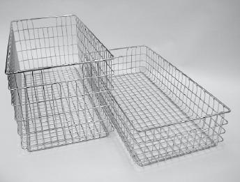 Cestello inox maglia larga