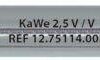 Lampadina vacuum 2,5V cod. DI068L