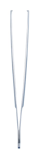 Pinza chirurgica a un dente retta