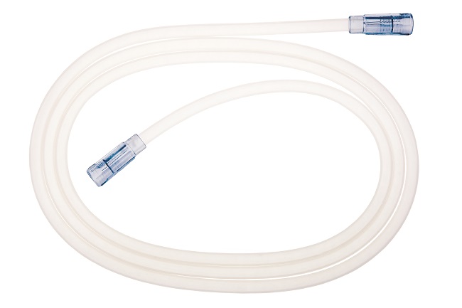 Tubo in PVC ø tubo esterno 8,4 mm (CH 25), 2 connettori femmina