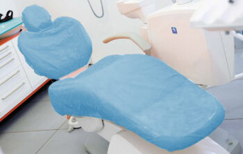 Set copririunito coprischienale e coprisedile monouso azzurro