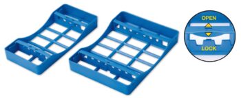 Portastrumenti in plastica per autoclave