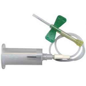 Kit prelievo sangue BD Vacutainer® Safety-Lok™ ago 21Gx19 mm. adattatore luer e camicia portaprovette