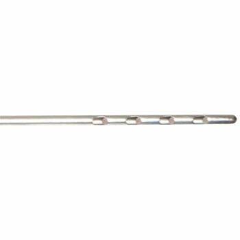 Cannule per prelievo adiposo 8 fori da 1,10x1,70 mm, cannula Ø 2,10 mm lunghezza 150 mm sterile