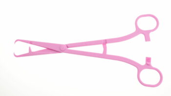Pinza di pozzi lunghezza 25 cm monouso sterile 