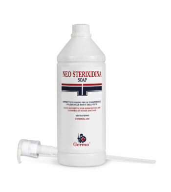 Sapone disinfettante liquido per le mani e la cute Neo Sterixidina Soap