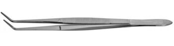 Pinzette per medicazione modello Flagg lunghezza 16 cm
