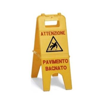 Segnale pavimento bagnato