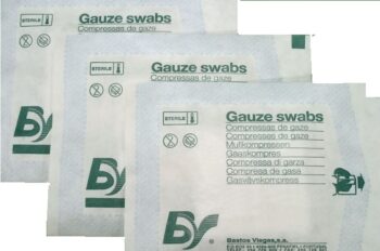 Compresse di garze sterili piegatura americana confezione singola sterile