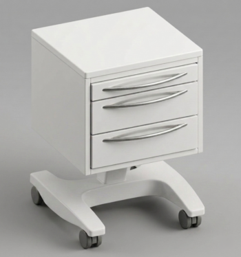 Modulo su ruote con 3 cassetti