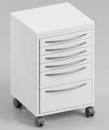 Modulo su ruote con 6 cassetti