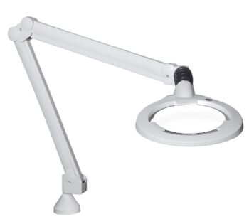 Lampada con lente di ingrandimento a LED Circus Led 3,5 o 5 diottrie con fissaggio a parete