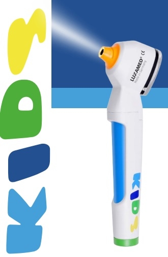 Otoscopio a LED 2,5V LuxaScope Auris linea KIDS