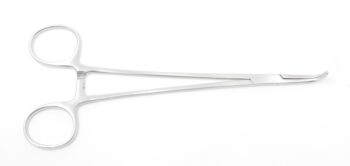 Pinza Adson Baby curva cm 18