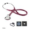Stetoscopio cardiologico colore bordò