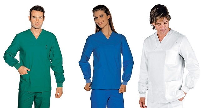 Casacca unisex manica lunga basic