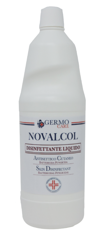 Liquido disinfettante antibatterico per cute integra Novalcol