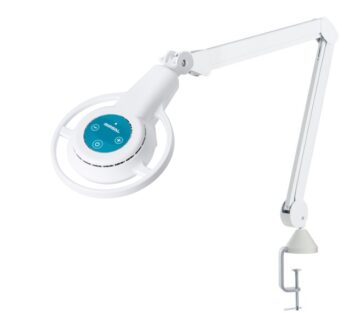 Lampada a LED per visite ambulatoriali MS LED PLUS con morsetto per attacco al tavolo