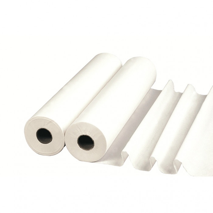 Lenzuolini medici in carta h 60 cm, lunghezza 70 metri
