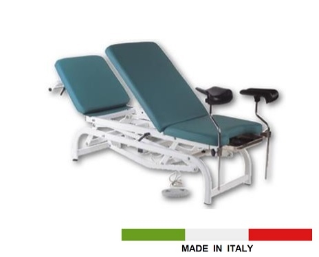 Lettino ginecologico ad altezza variabile 195x60x48/95h cm