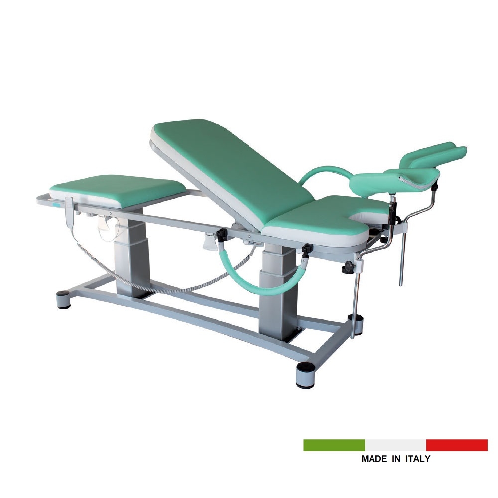 Letto ginecologico polifunzionale ad altezza regolabile 194x68x52/94 h cm