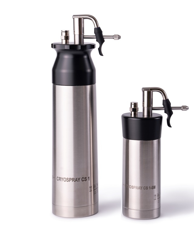 CryoSpray contenitori inox per crioterapia con azoto liquido
