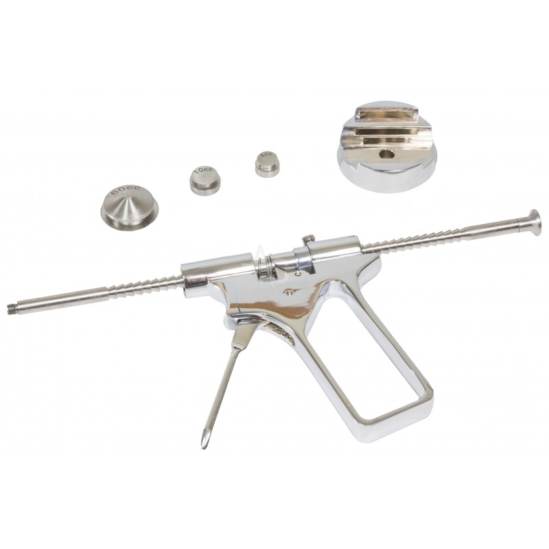 Pistola per dosaggio tessuto adiposo 3 in 1 per siringhe da 5/10/60ml