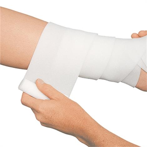 Benda in schiuma poliuretanica a celle aperte per imbottitura sotto bendaggio compressivo  10 cm x 2,5 m x 0,4 cm
