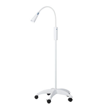 Lampada a LED per visite ambulatoriali LUXIFLEX LED PLUS II a stativo su ruote