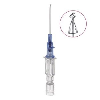 Ago cannula monovia Introcan® Safety PUR senza alette, sterile B Braun
