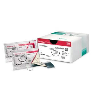 Suture assorbibili Novosy Quick 3/8 cerchio ago triangolare B Braun