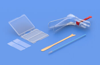 Pap test kit, sterile