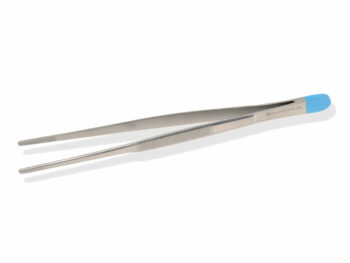 Pinze anatomiche per medicazione 13 cm in acciaio sterili